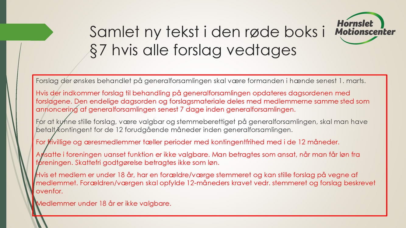 Bestyrelsens beretning 2026