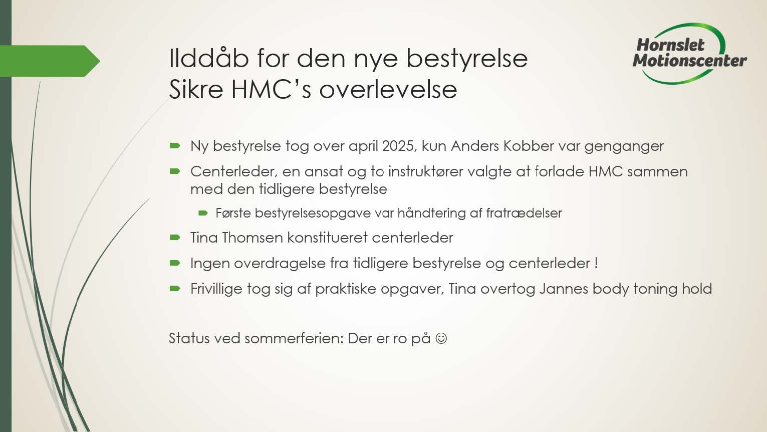 Bestyrelsens beretning 2026