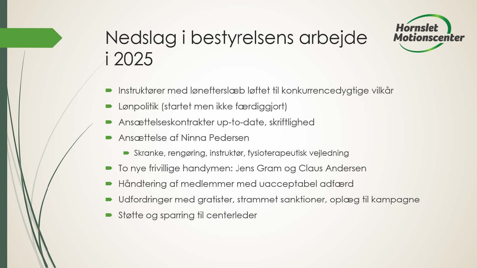 Bestyrelsens beretning 2026