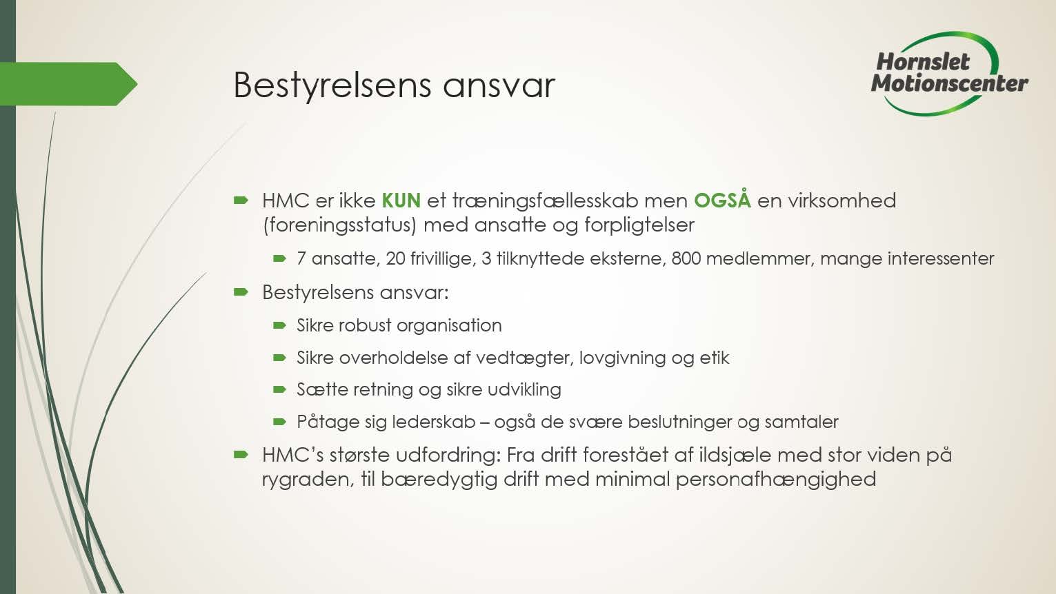 Bestyrelsens beretning 2026